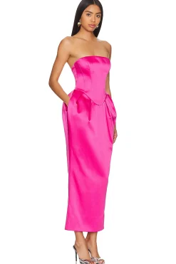 Women RASARIO Dresses>Voluminous Midi Dress