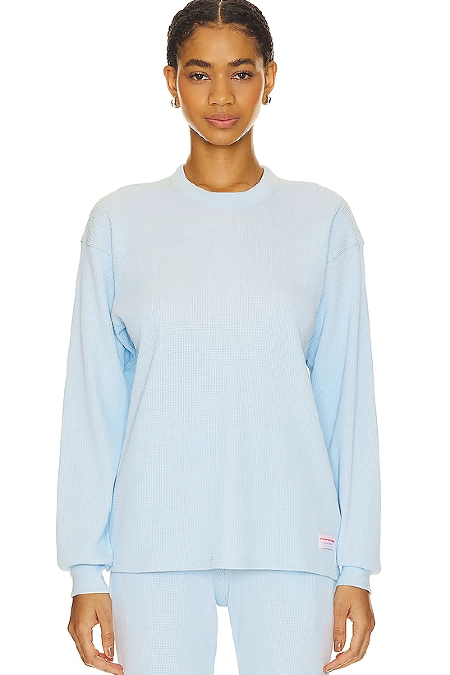 Women Alexander Wang Loungewear>Waffle Crew Neck Longsleeve