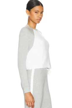 Women Splits59 Loungewear>Warm Up Cropped Sweatshirt