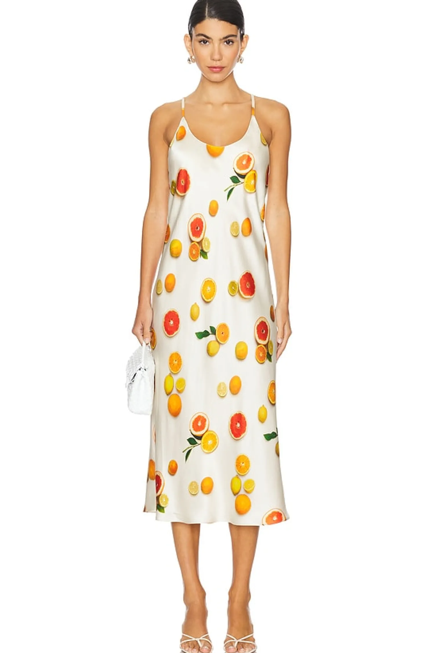Women LUNYA Lingerie & Sleepwear>Washable Silk Bias Slip Dress