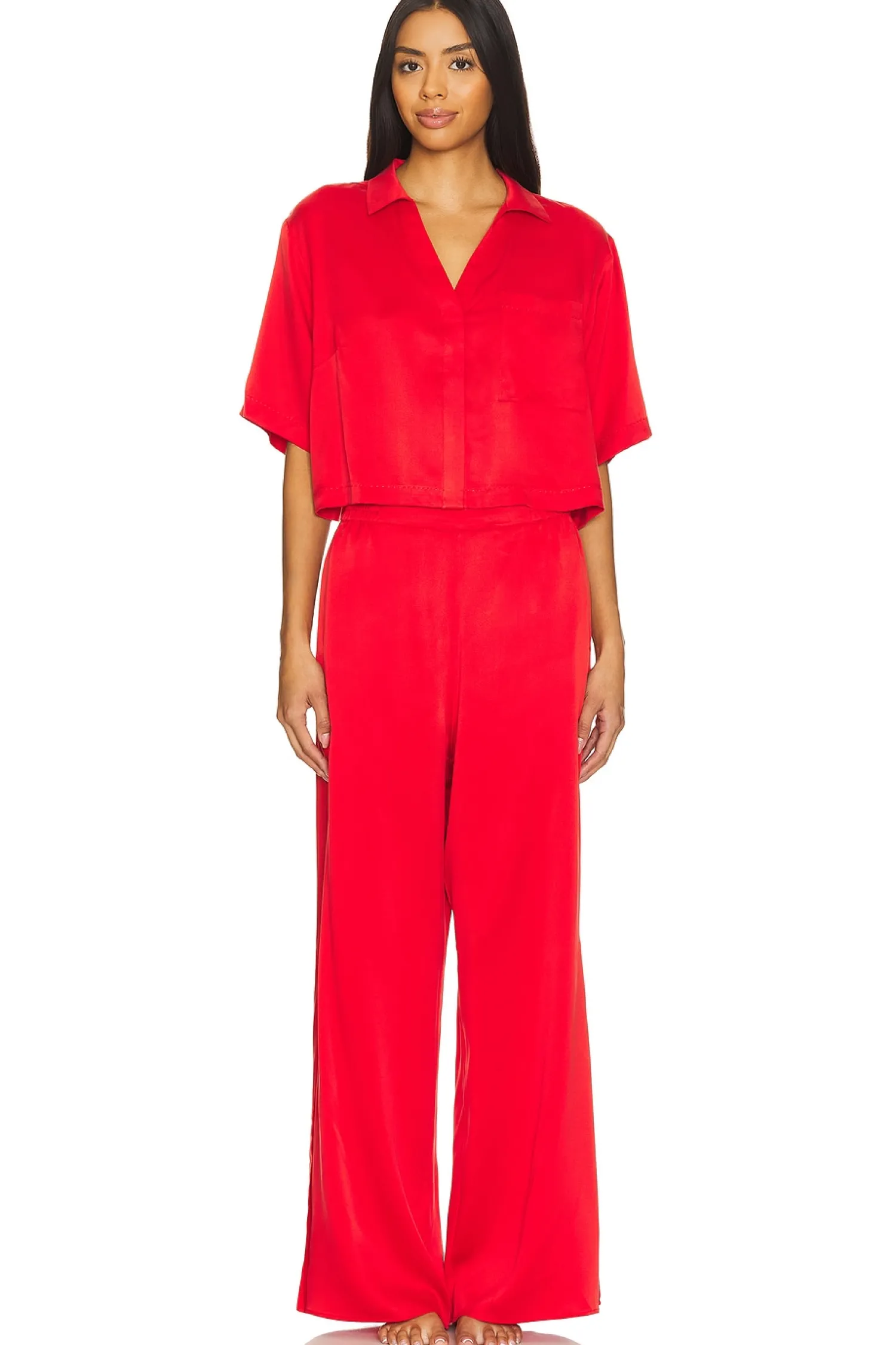 Women LUNYA Lingerie & Sleepwear>Washable Silk High Rise Pant Set