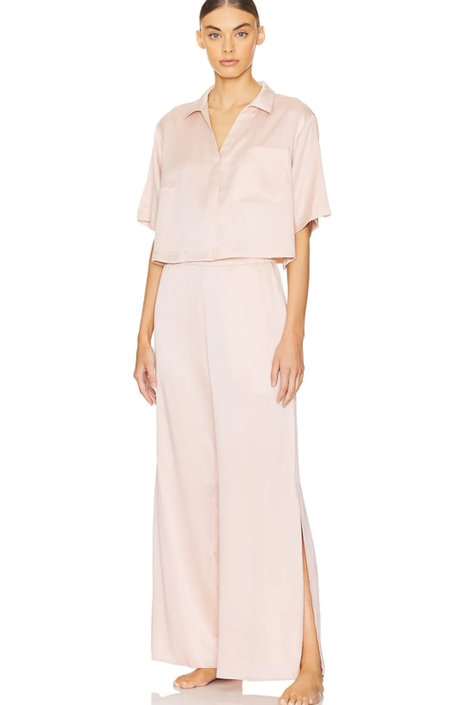 Women LUNYA Lingerie & Sleepwear>Washable Silk High Rise Pant Set