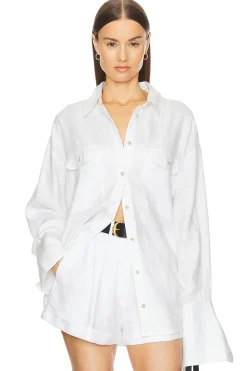 Women Helsa Matching Sets>Washed Linen Shirt