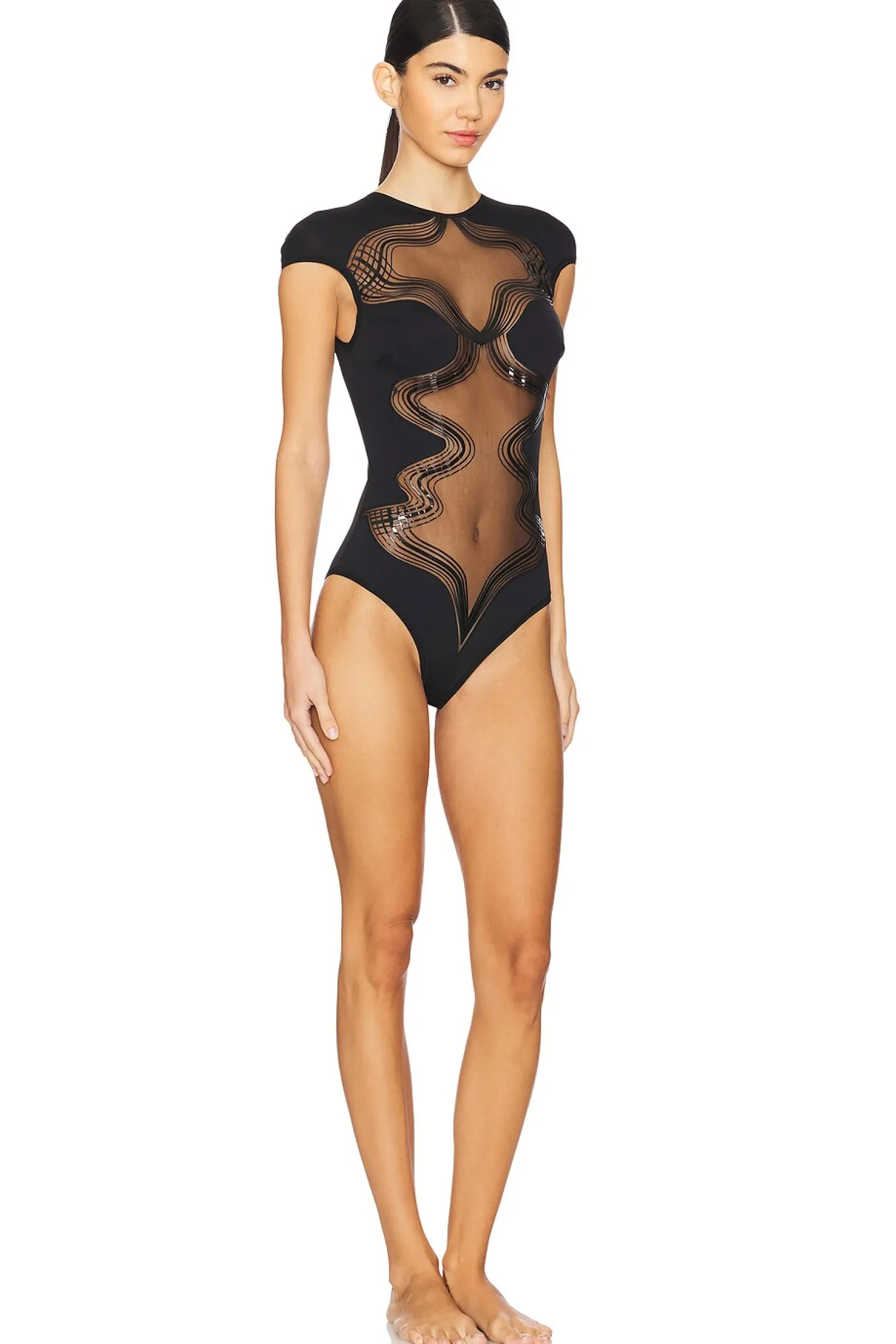 Women Thistle and Spire Lingerie & Sleepwear>Wavelength Bodysuit