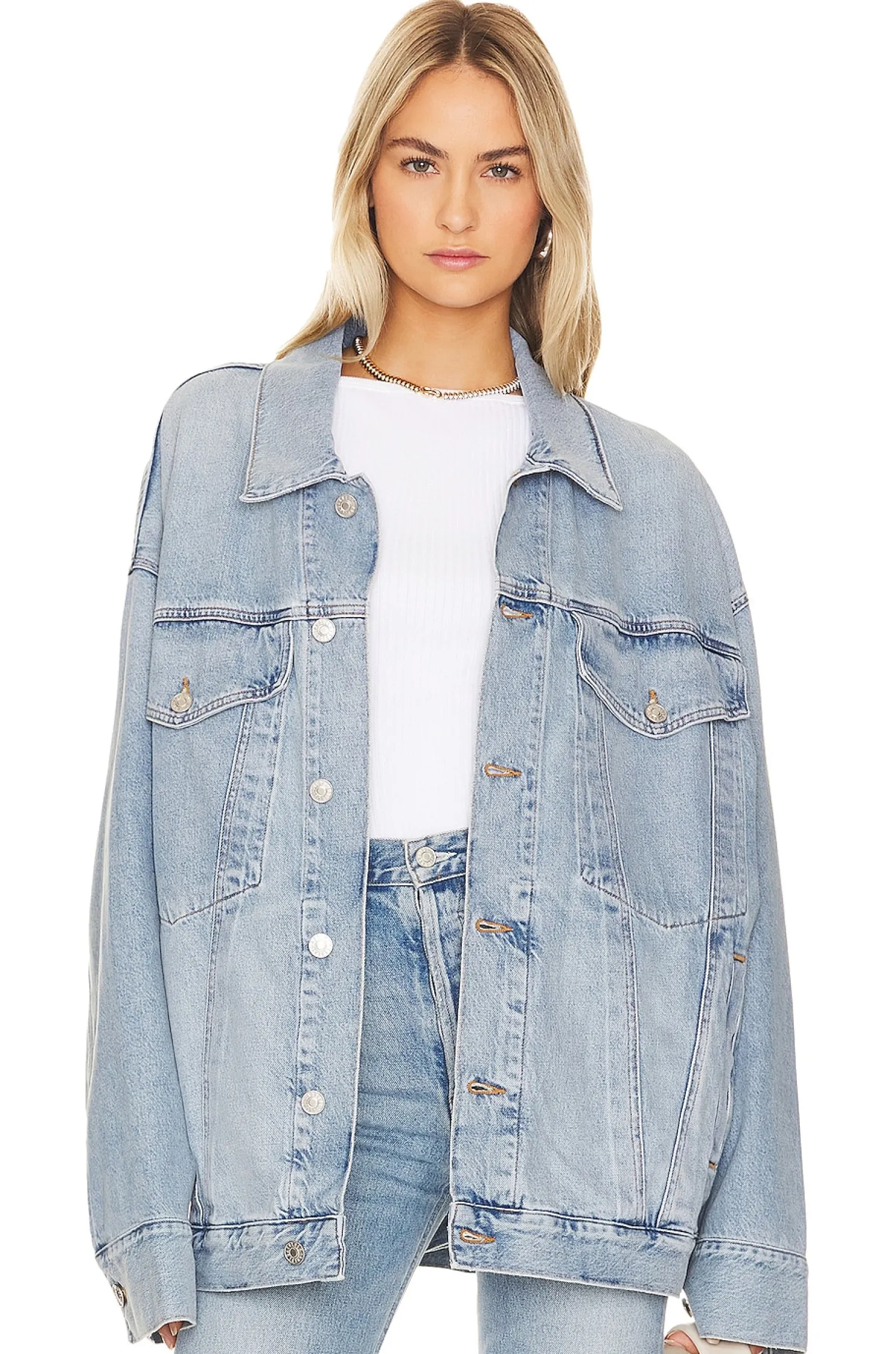 Women AGOLDE Jackets & Coats>Wayne Denim Jacket