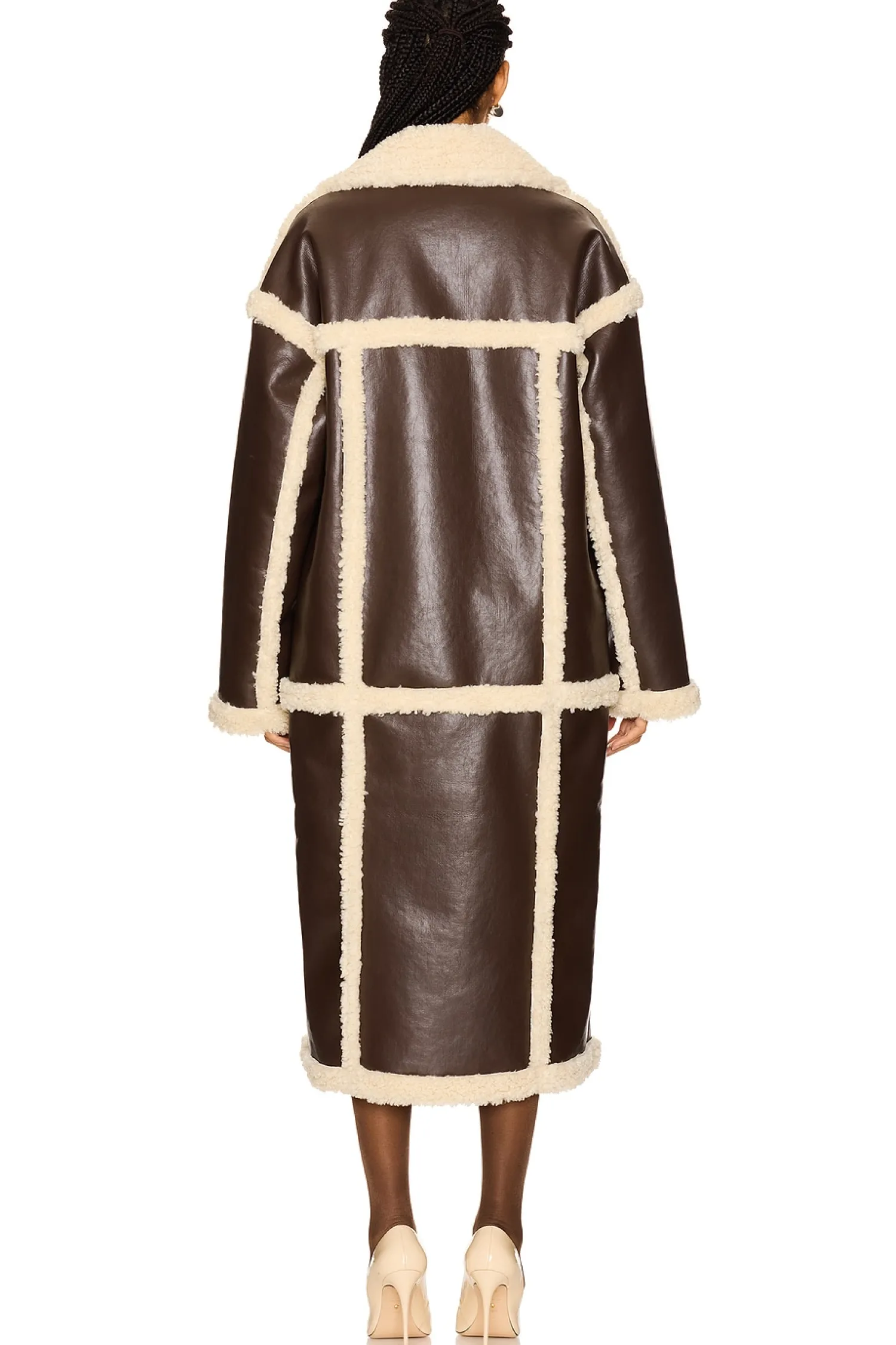 Women Lovers and Friends Jackets & Coats>Wayne Faux Shearling Coat