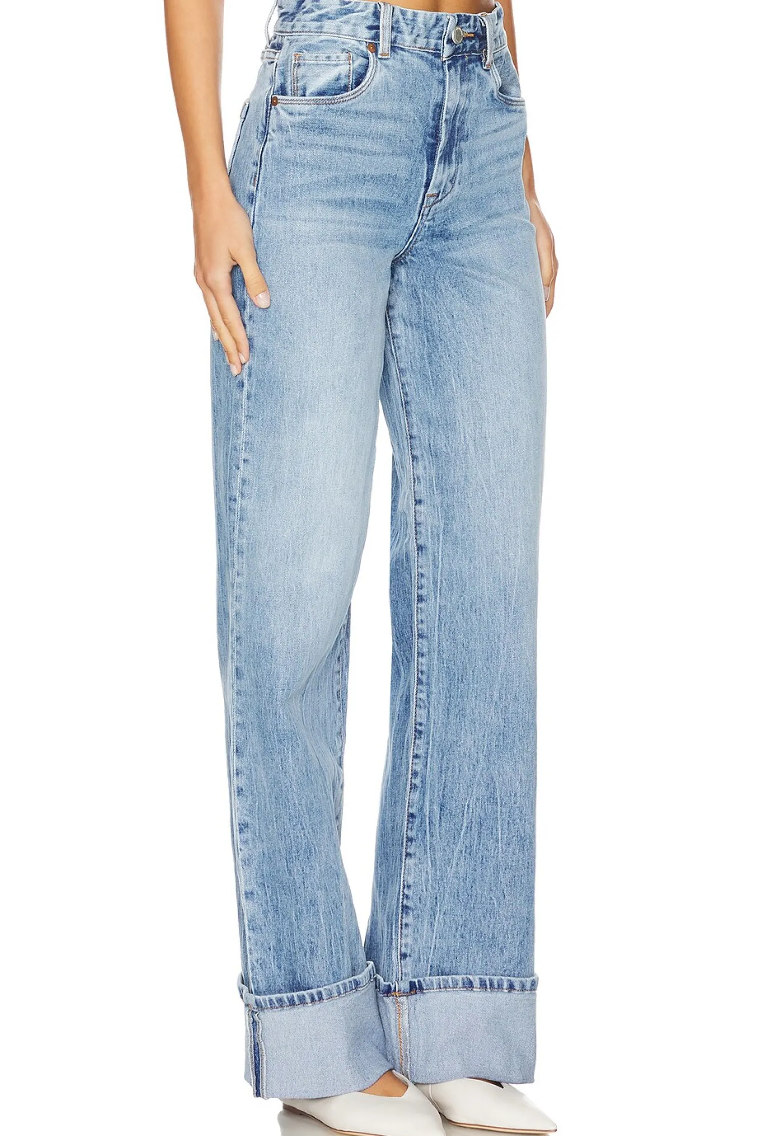 Women BLANKNYC Pants>Wide Leg Jean