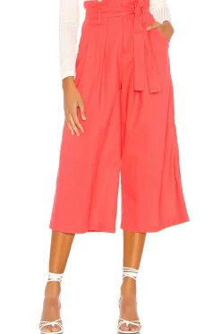Women LPA Pants>Wide Leg Paperbag Pant