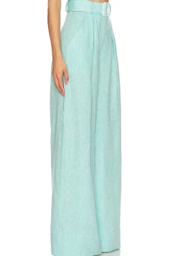 Women MATTHEW BRUCH Pants|Matching Sets>Wide Leg Pleated Pant