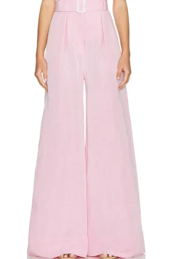 Women MATTHEW BRUCH Matching Sets>Wide Leg Pleated Pant