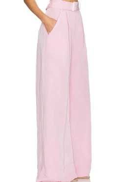 Women MATTHEW BRUCH Matching Sets>Wide Leg Pleated Pant