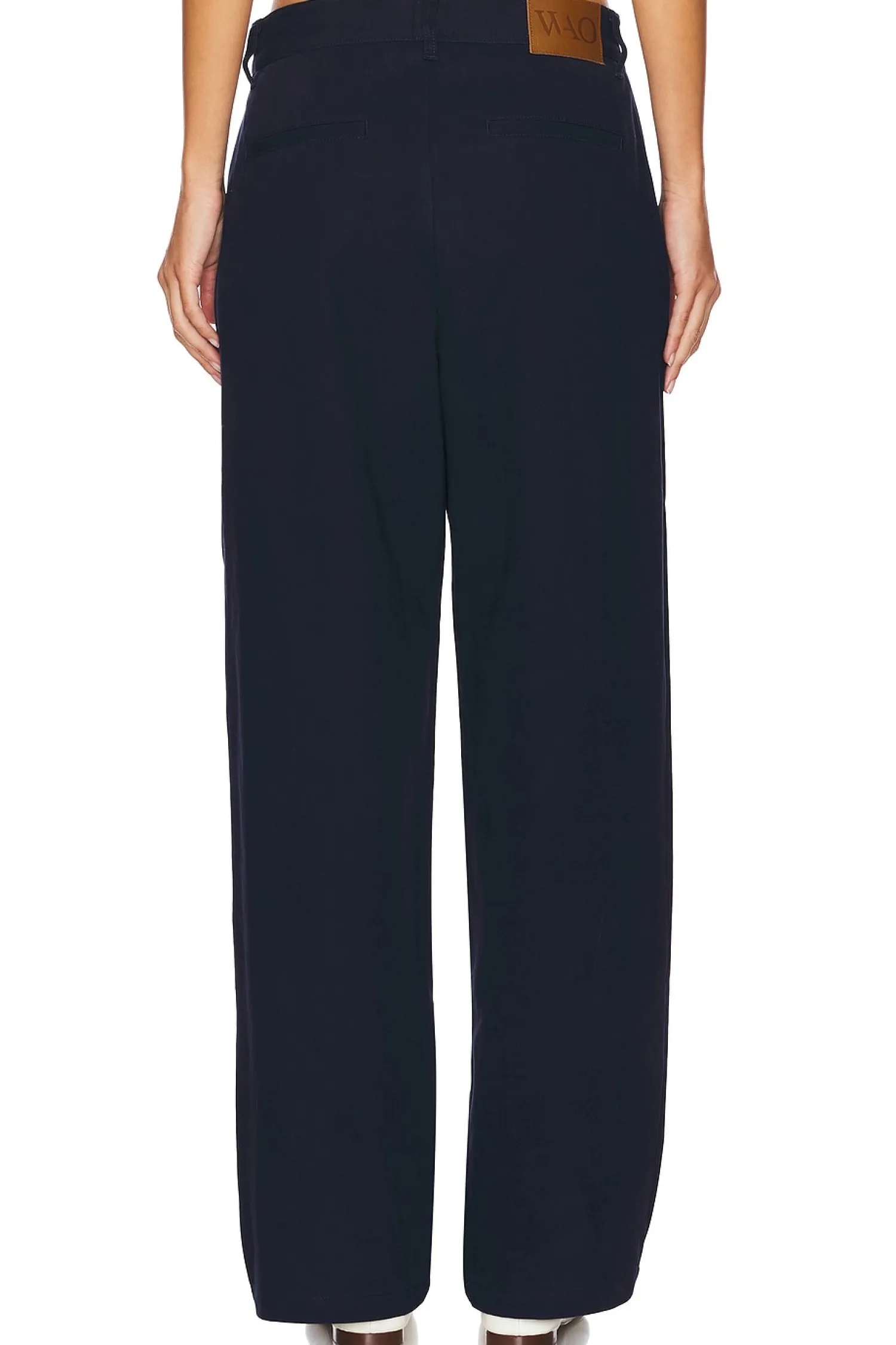 Women WAO Pants>Wide Leg Pleated Trouser