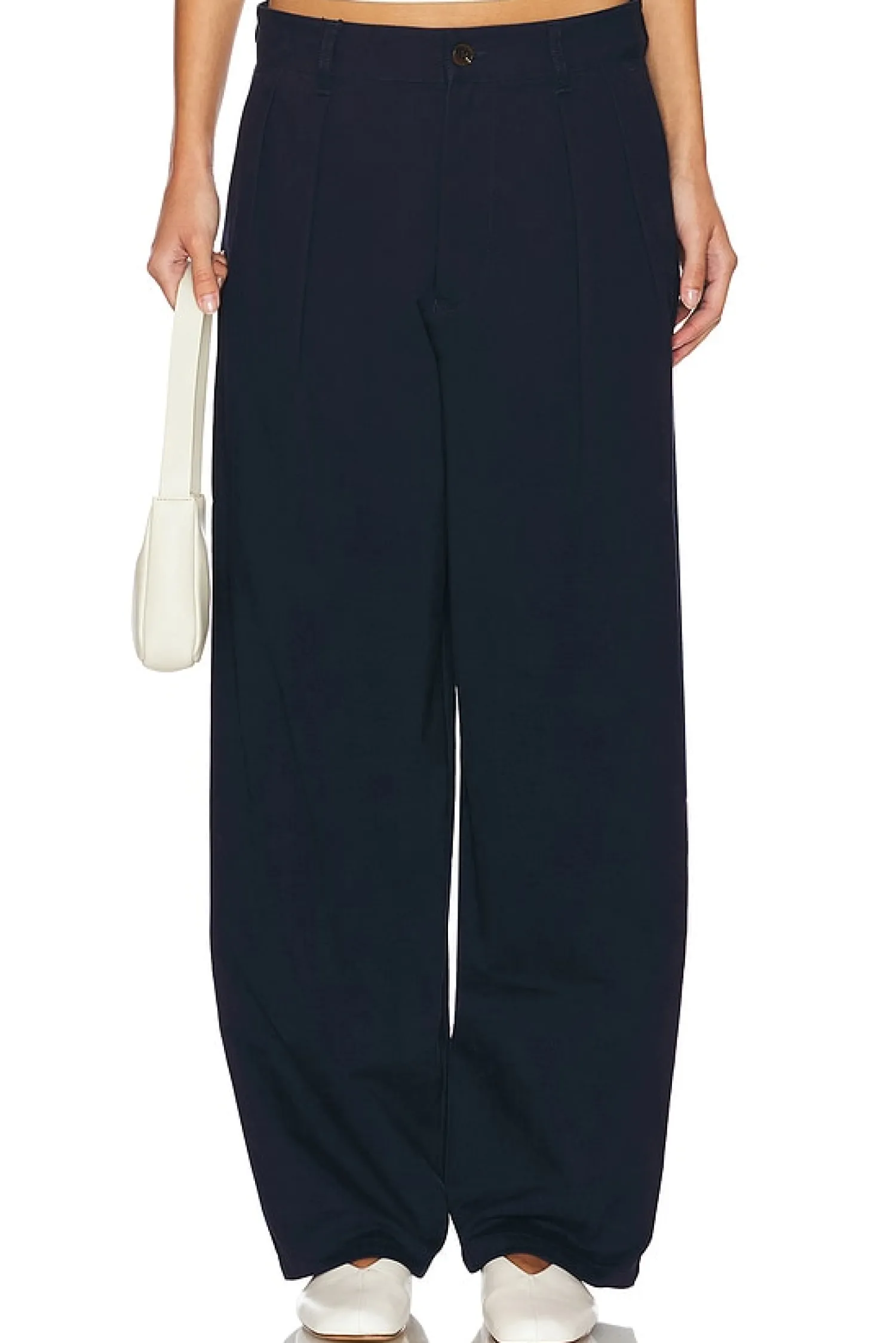 Women WAO Pants>Wide Leg Pleated Trouser