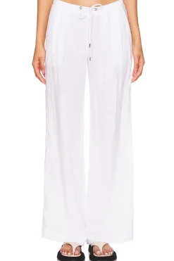 Women James Perse Pants>Wide Leg Relaxed Linen Pant