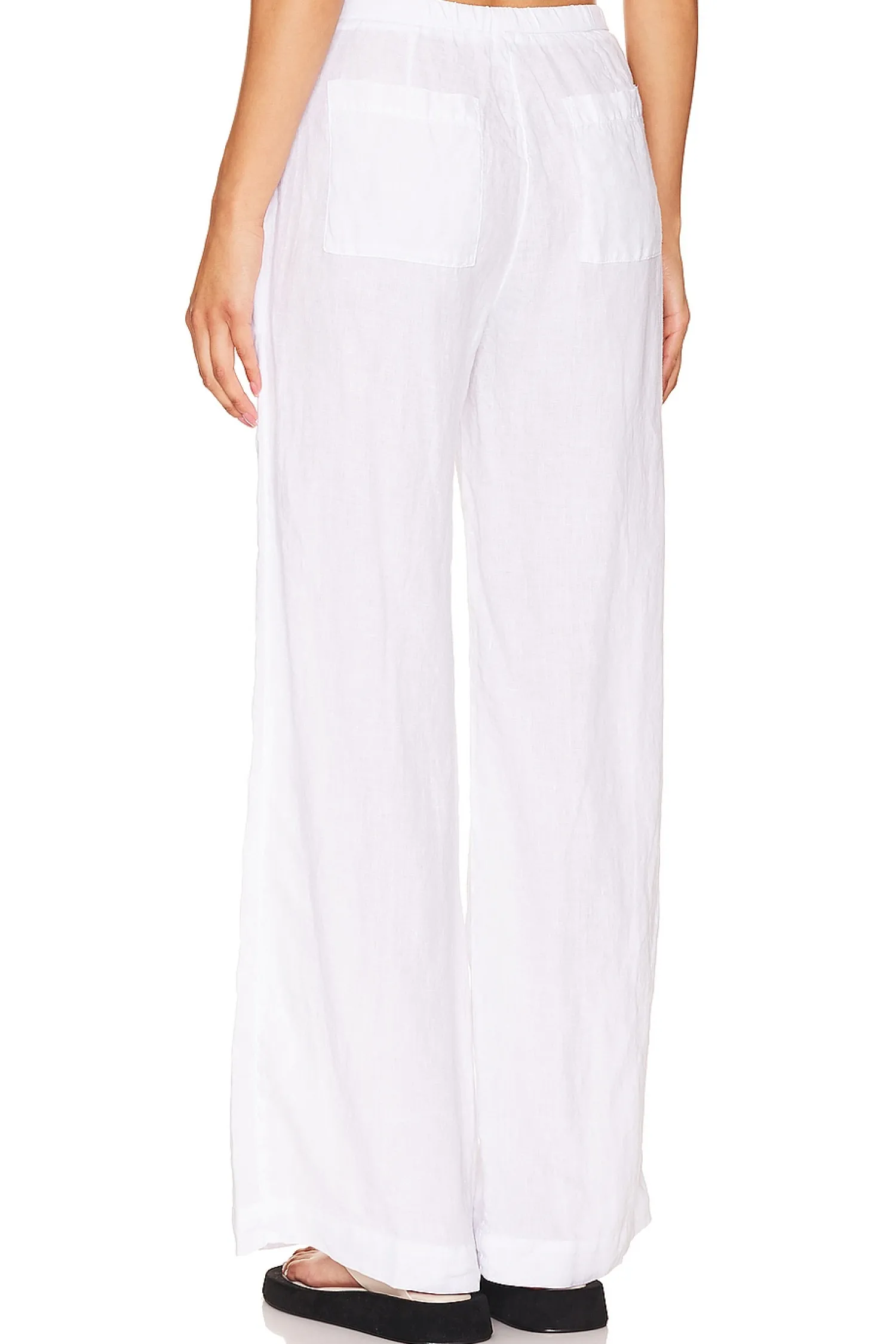 Women James Perse Pants>Wide Leg Relaxed Linen Pant