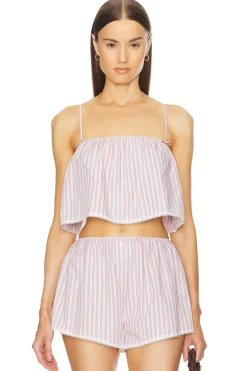 Women Helsa Matching Sets>Wide Stripe Poplin Camisole