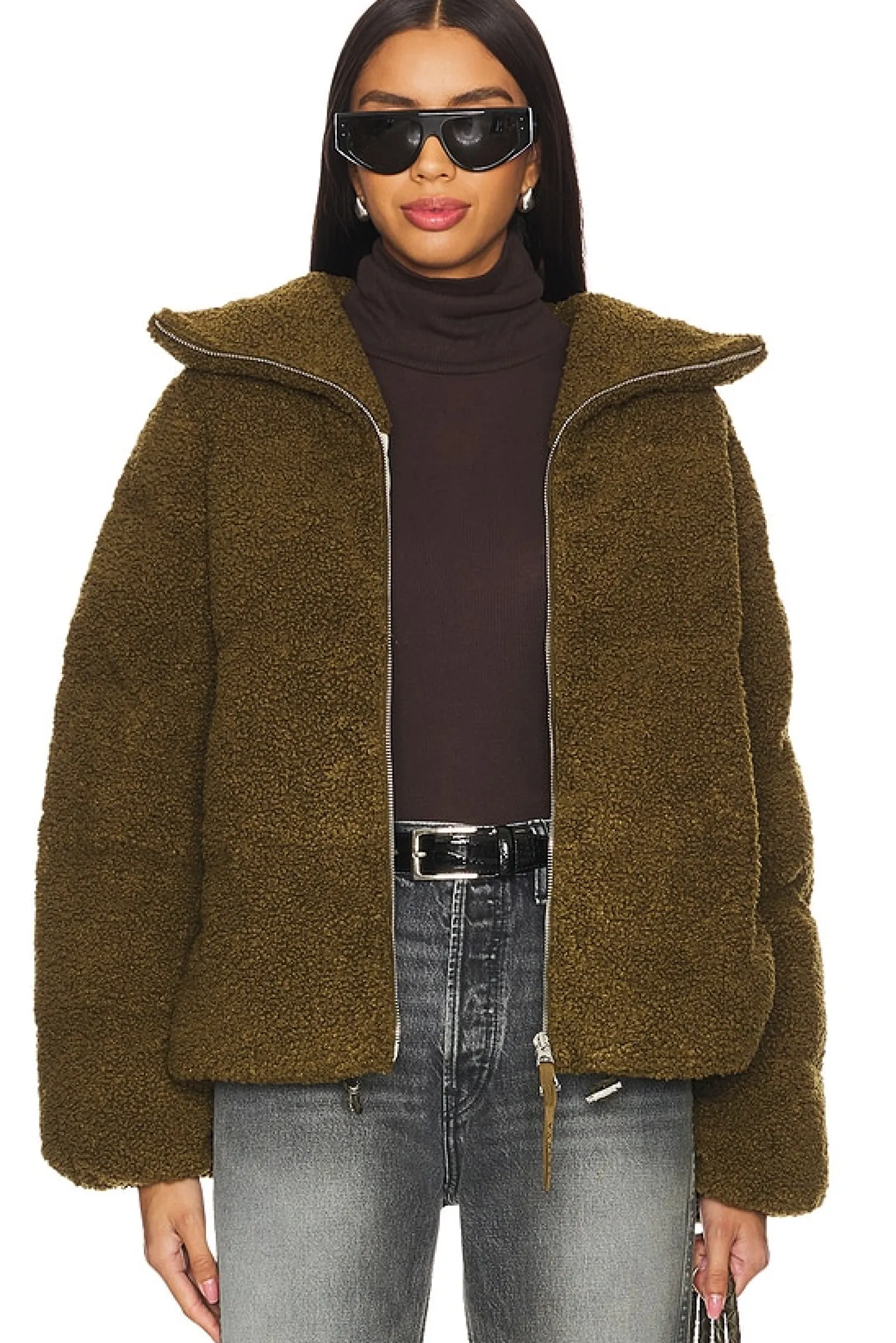 Women Varley Jackets & Coats>Wilkins Sherpa Puffer Jacket