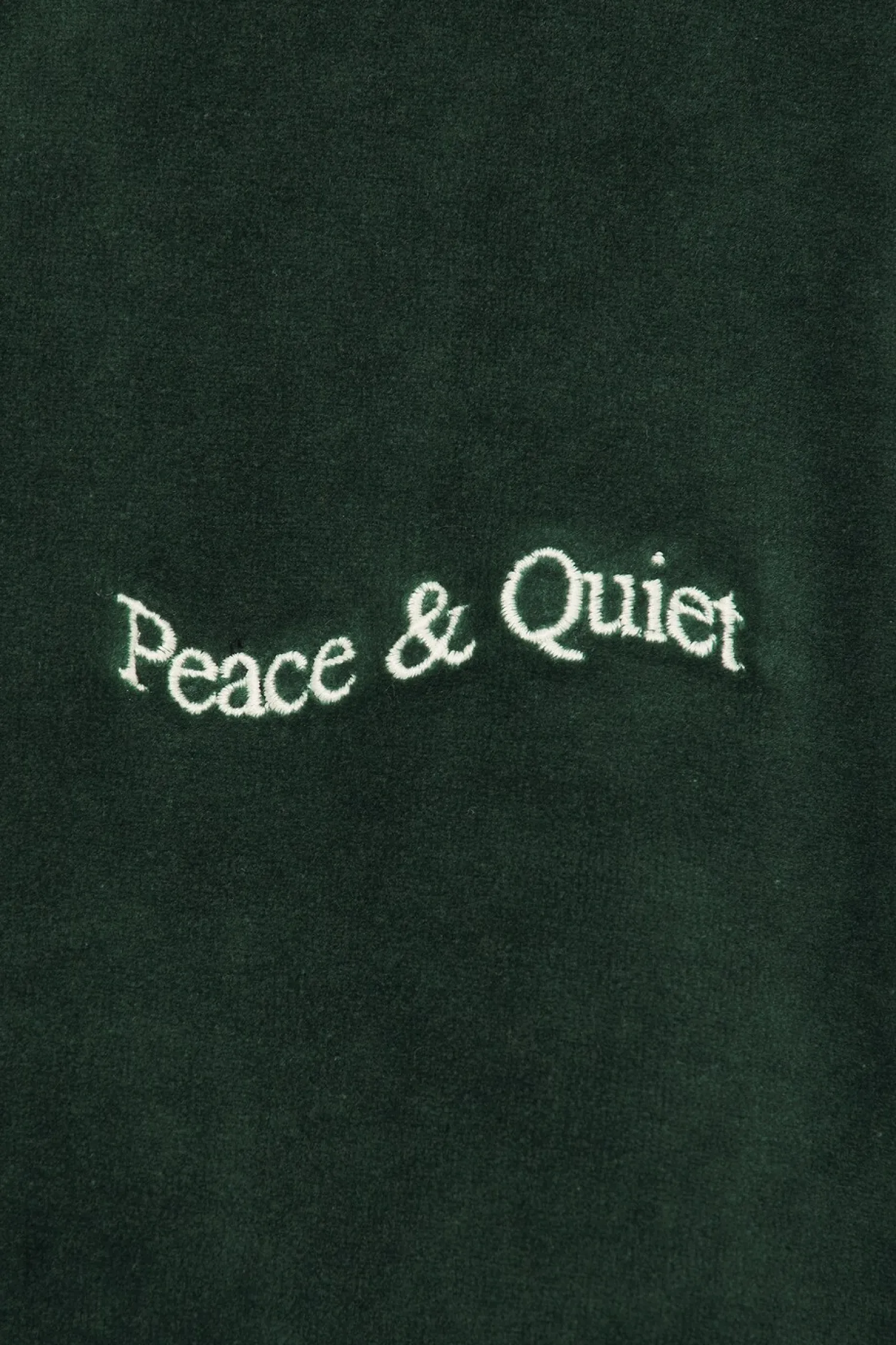 Women Museum of Peace and Quiet Jackets & Coats>Wordmark Velour Jacket