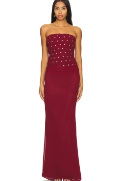 Women Nafsika Skourti Dresses>Woven Muse Gown