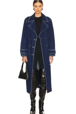 Women SNDYS Jackets & Coats>Wren Denim Trench