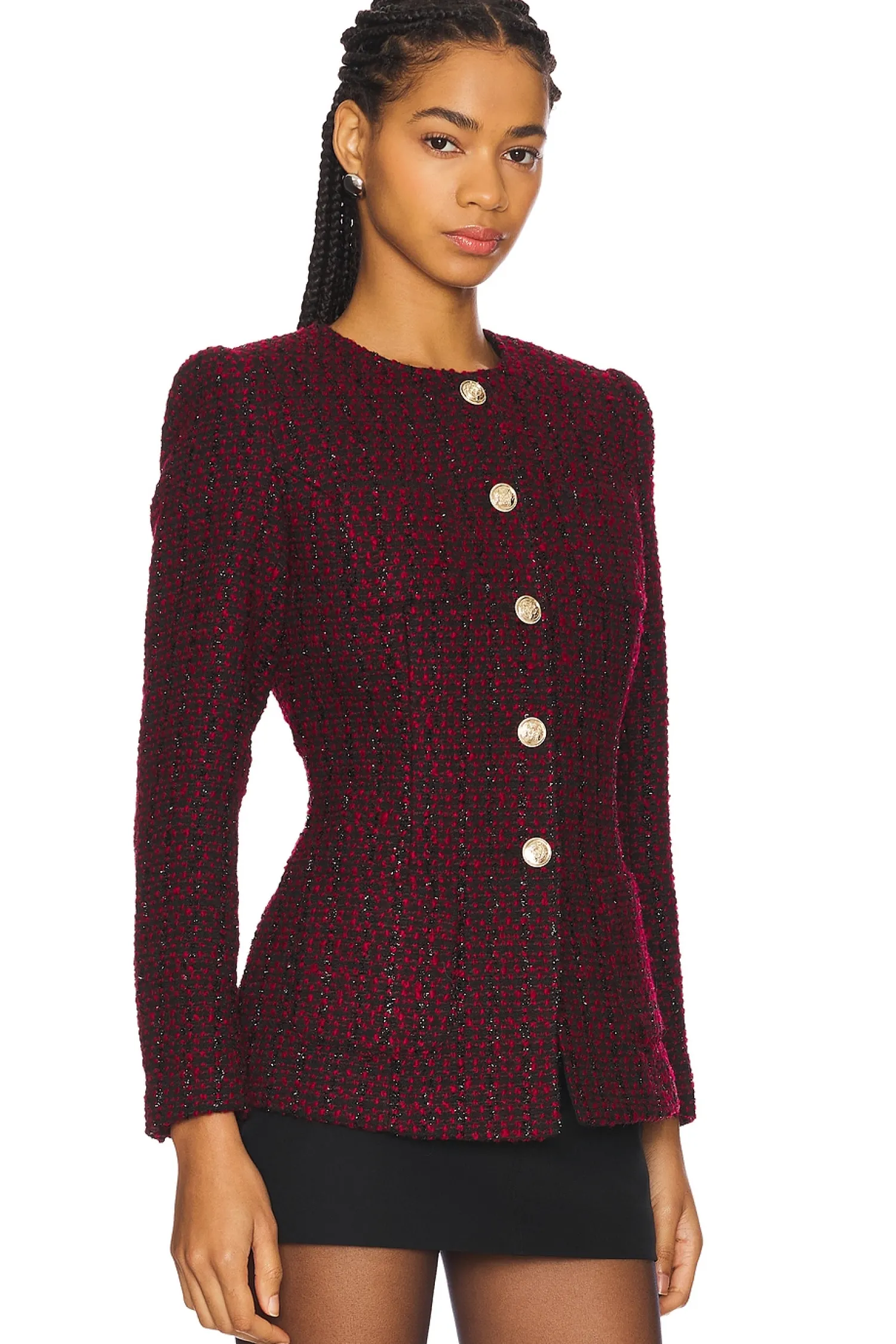 Women CAMI NYC Jackets & Coats>Wrenley Metallic Jacket