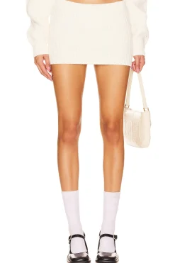 Women Champion Matching Sets>X DANIELLE GUIZIO Rib Knit Mini Skirt