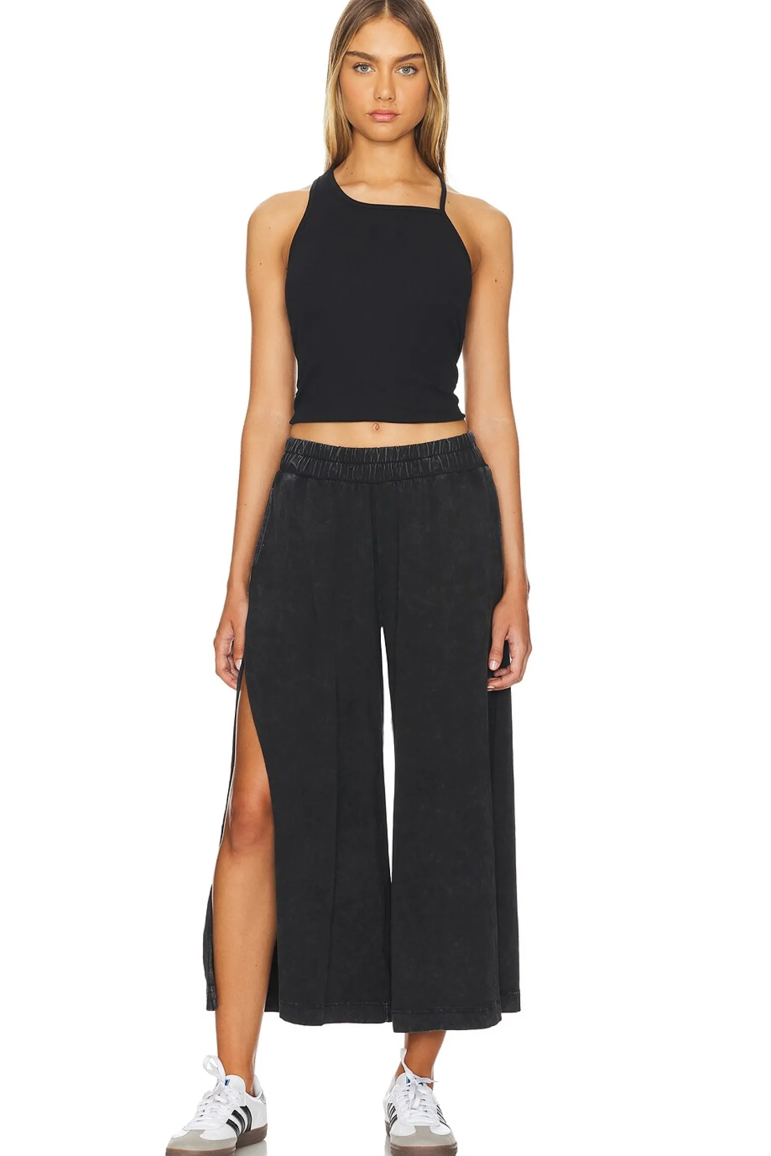 Women Free People Pants>X FP Movement Hot Shot Slit Wide Leg Pant In