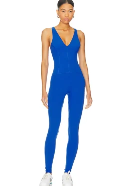 Women Free People Jumpsuits>X FP Movement Never Better One Piece In Electric Cobalt