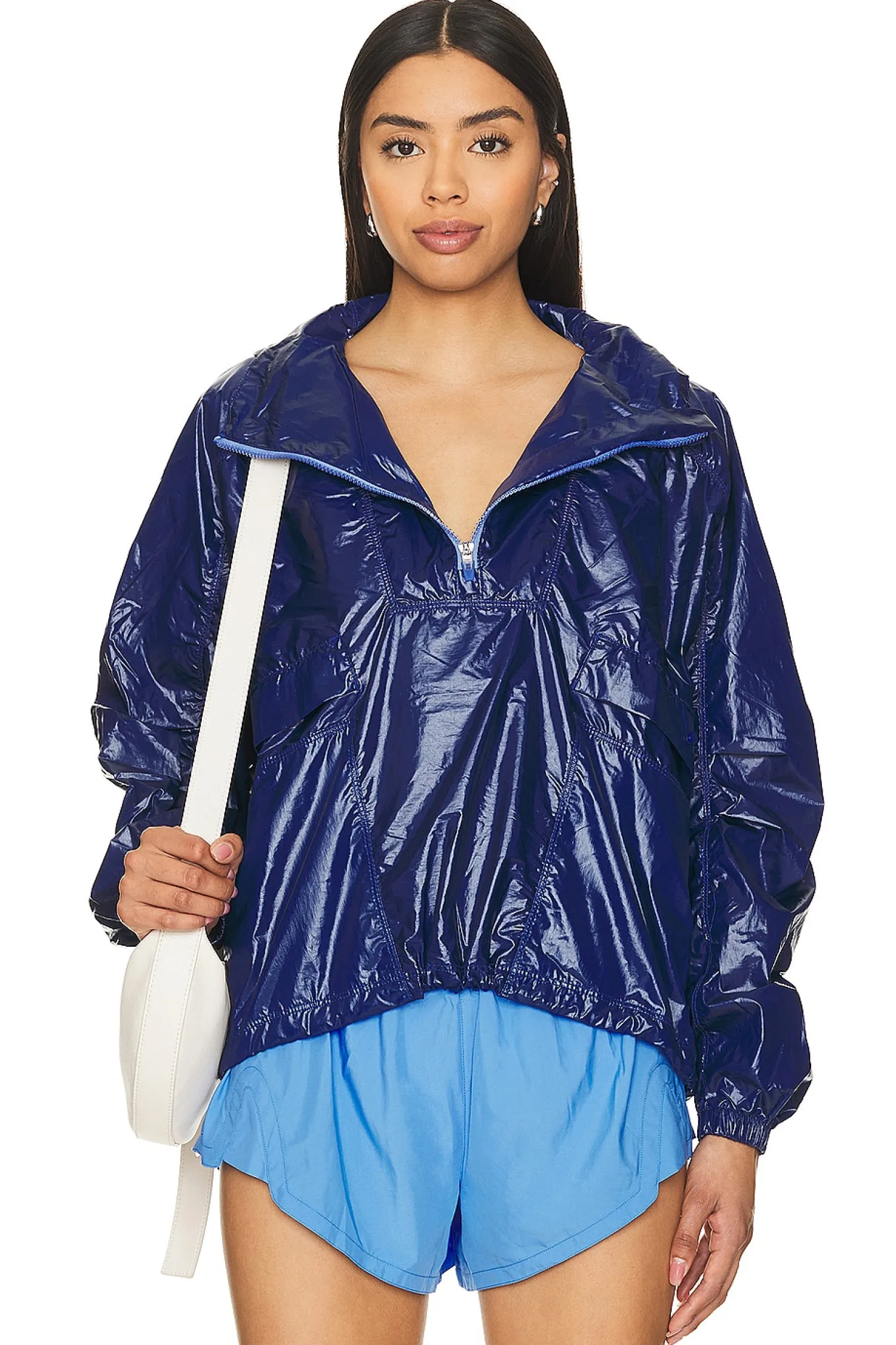 Women Free People Jackets & Coats>X FP Movement Spring Showers Packable Solid Jacket