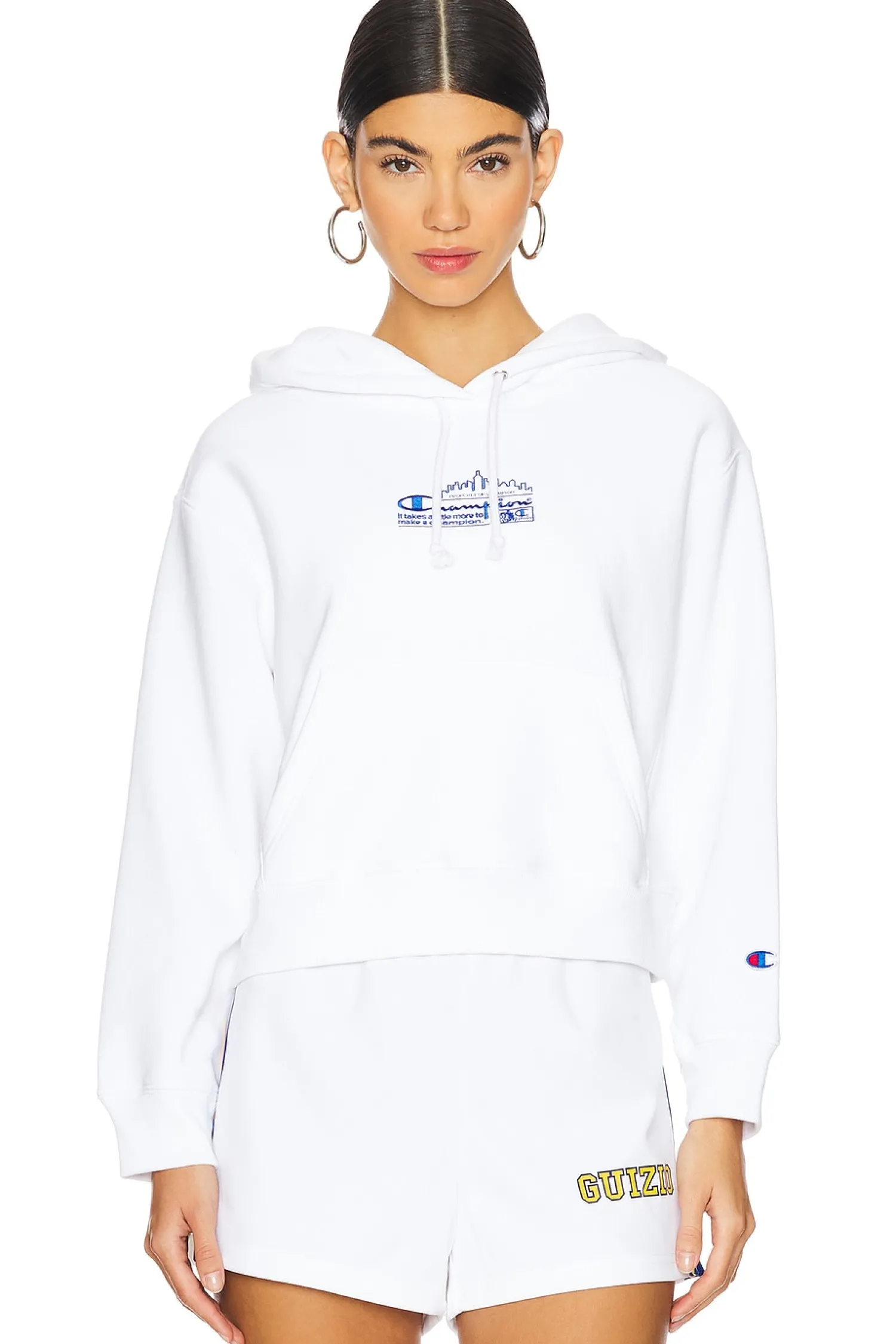 Women Champion Matching Sets|Loungewear>X Guizio Shrunken Pullover Hoodie