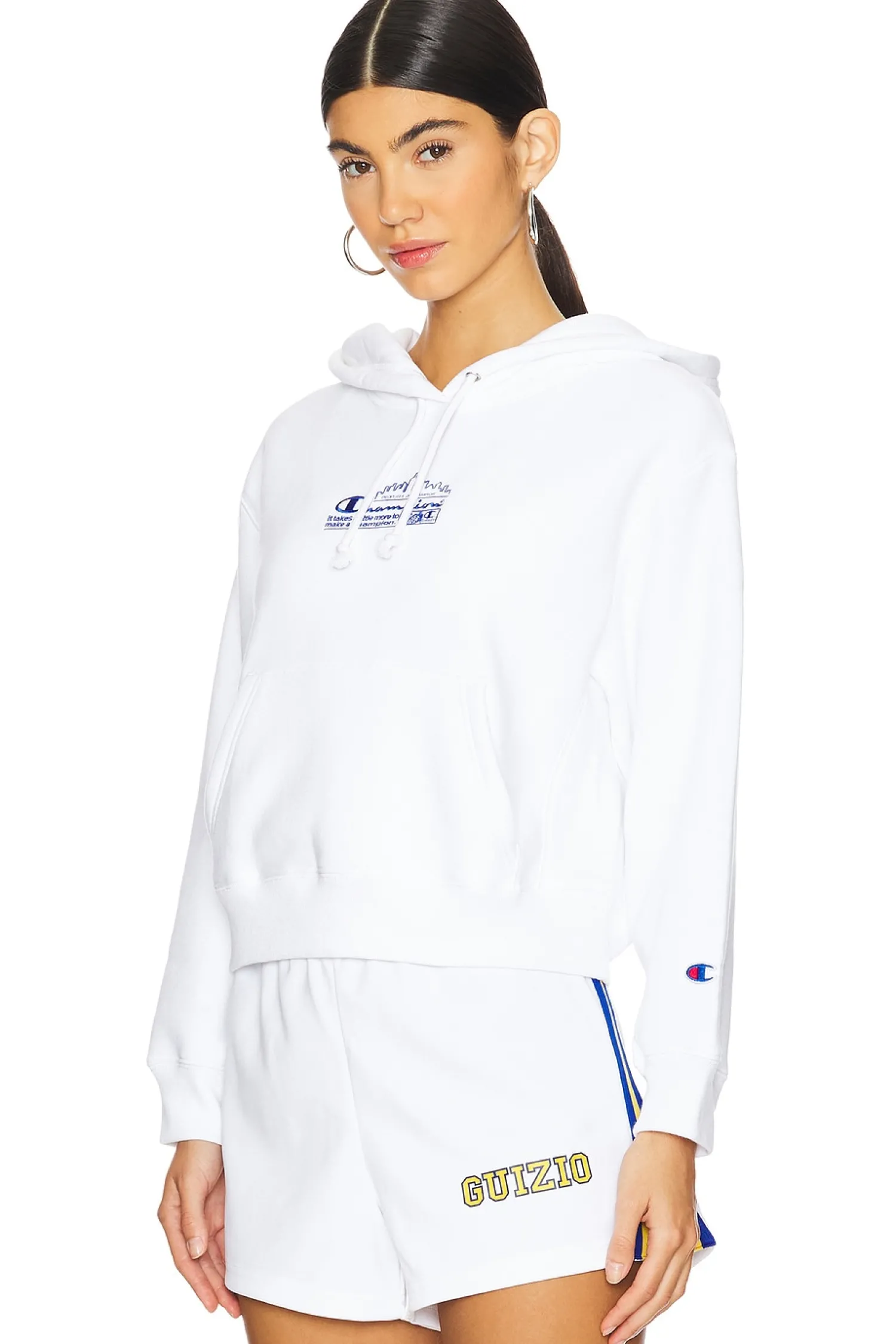 Women Champion Matching Sets|Loungewear>X Guizio Shrunken Pullover Hoodie