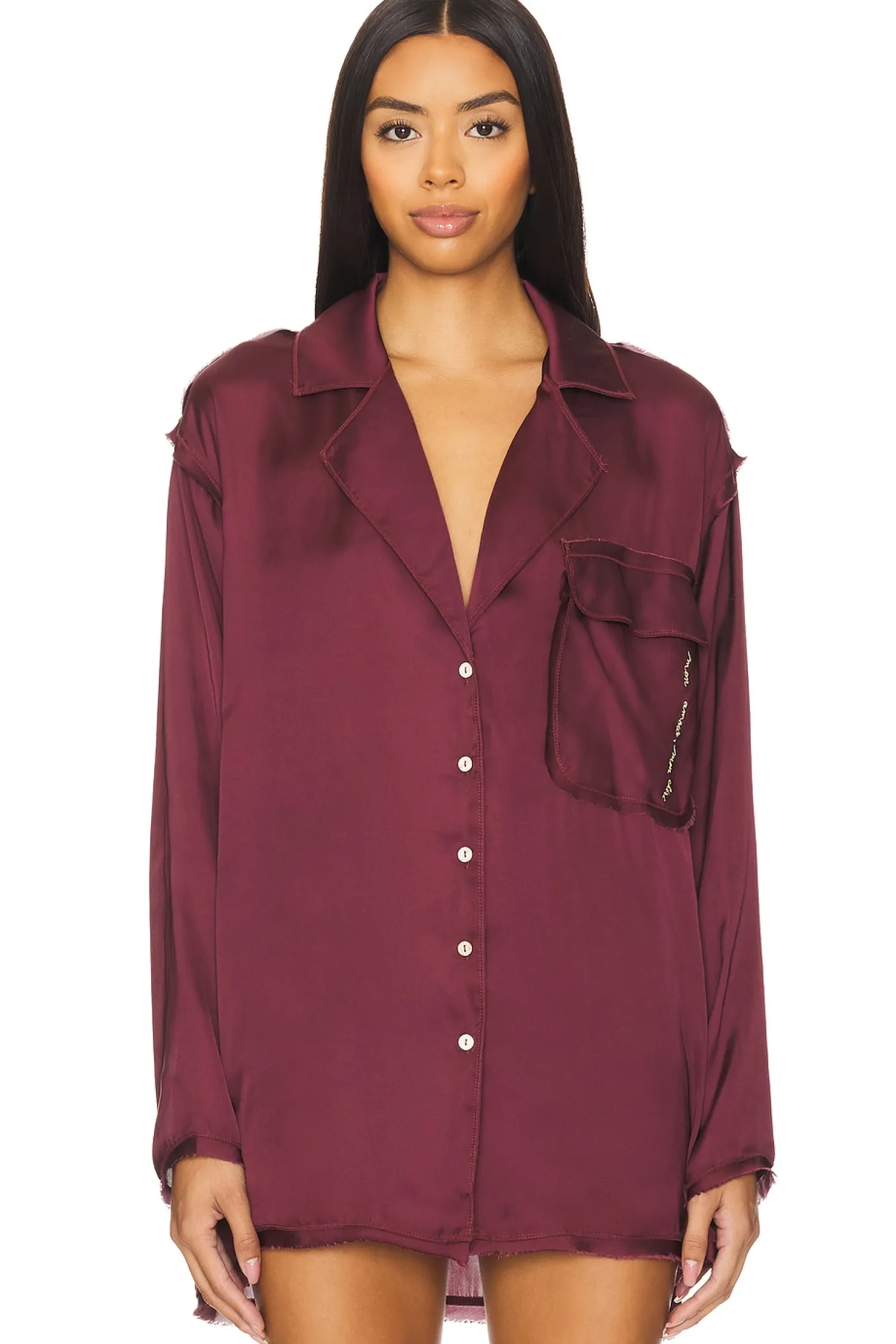 Women Free People Lingerie & Sleepwear>x Intimately FP Like Honey Pj Shirt In