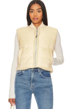 Women L'Academie Jackets & Coats>x Marianna Brooklyn Puffer Vest