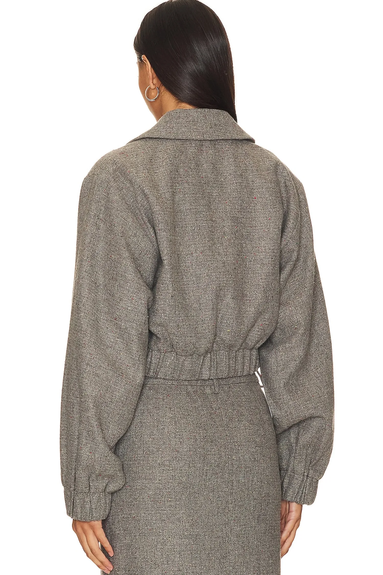 Women L'Academie Jackets & Coats>x Marianna Kit Tweed Moto