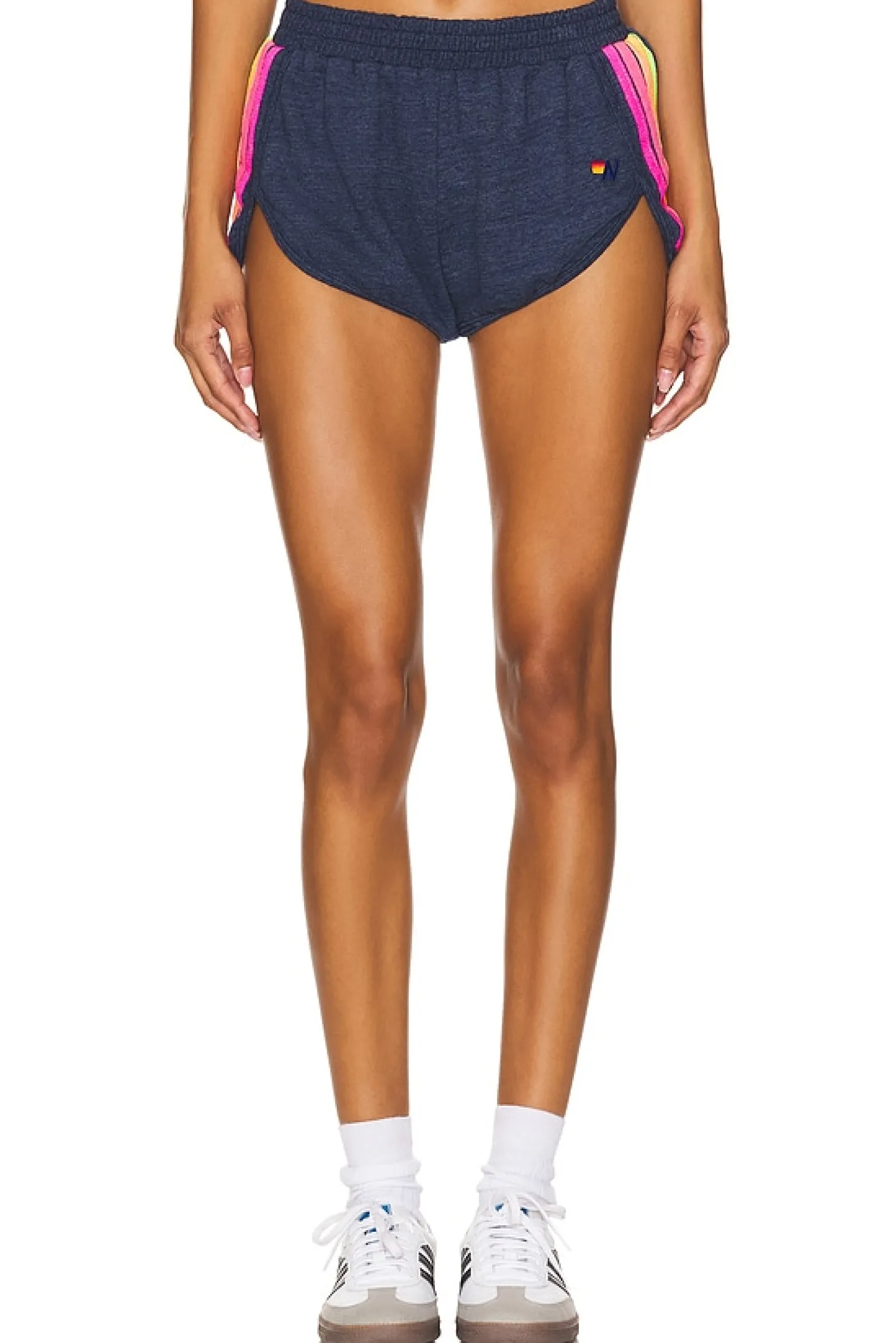 Women Aviator Nation Loungewear>X Revolve 5 Stripe Jogger Short