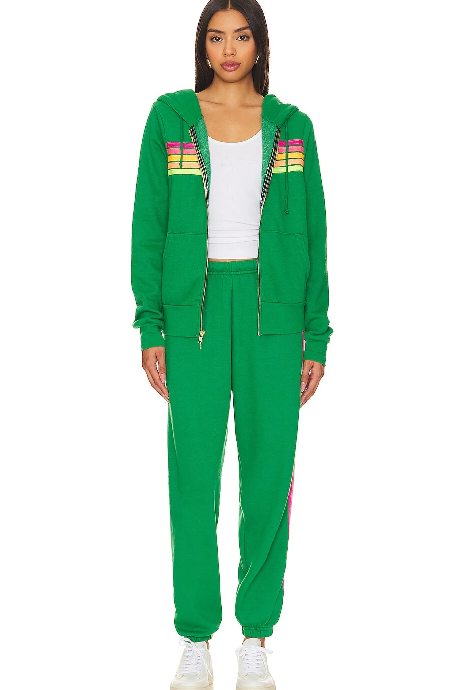 Women Aviator Nation Pants|Loungewear>X REVOLVE 5 Stripe Sweatpant