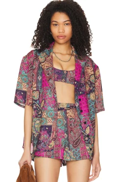 Women House of Harlow 1960 Matching Sets>x REVOLVE Bari Shirt