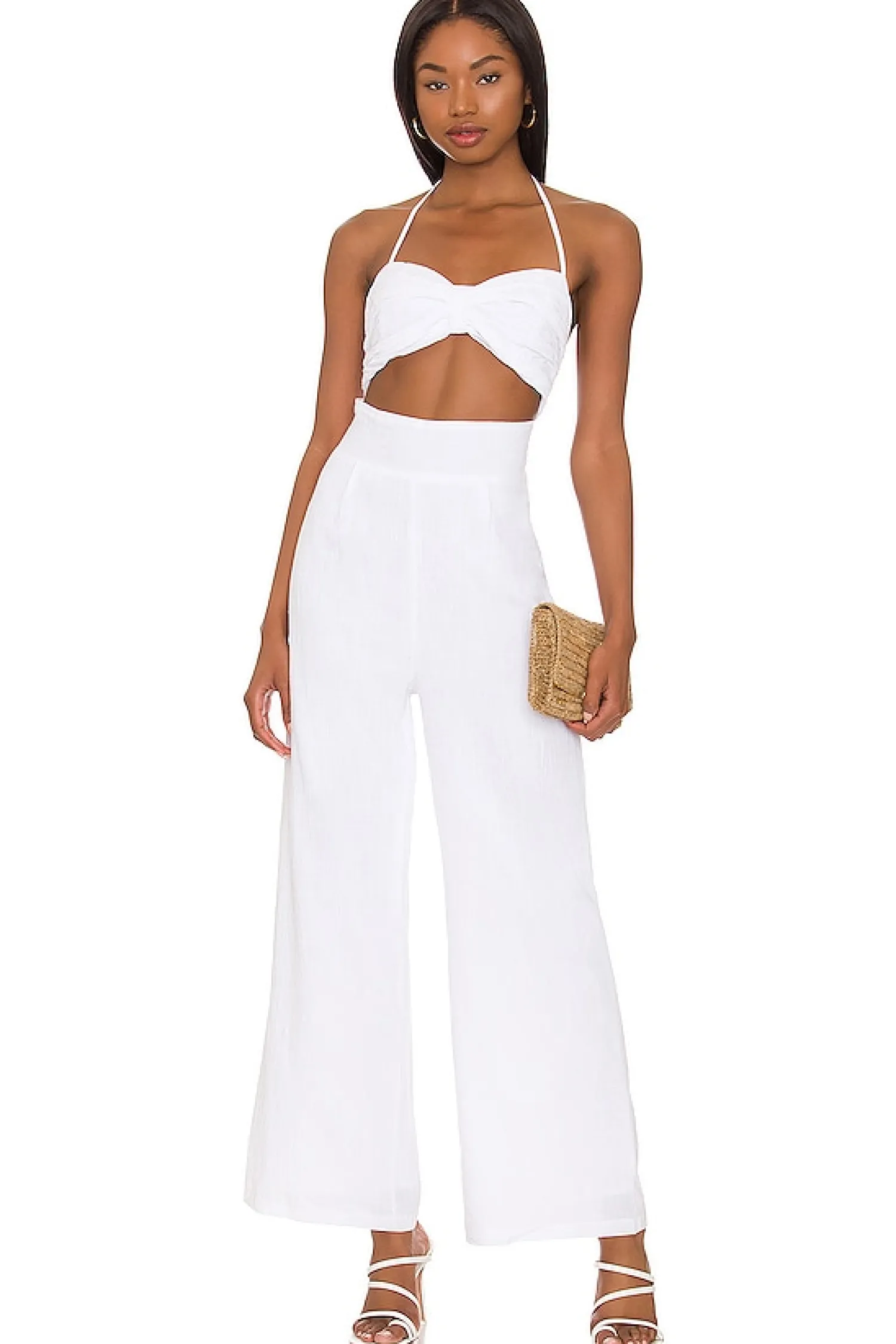 Women SNDYS Jumpsuits>x REVOLVE Boat Linen Jumpsuit