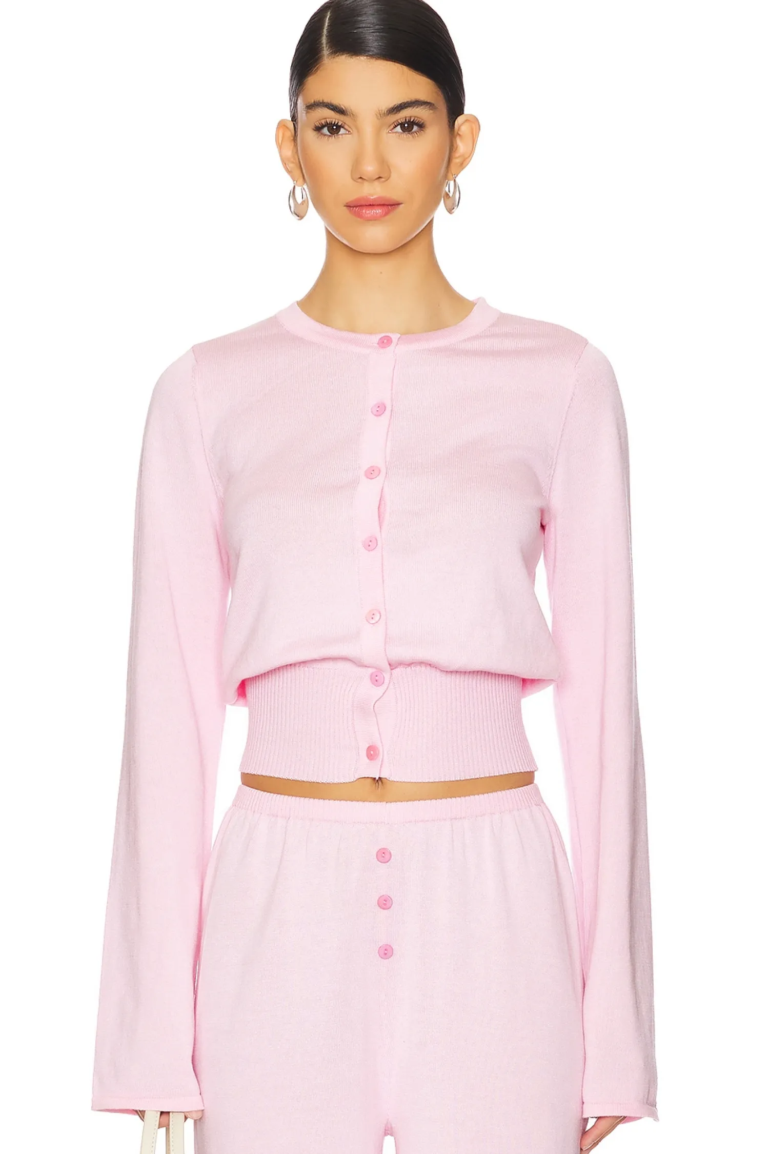 Women SNDYS Matching Sets>X REVOLVE Button Up August Top