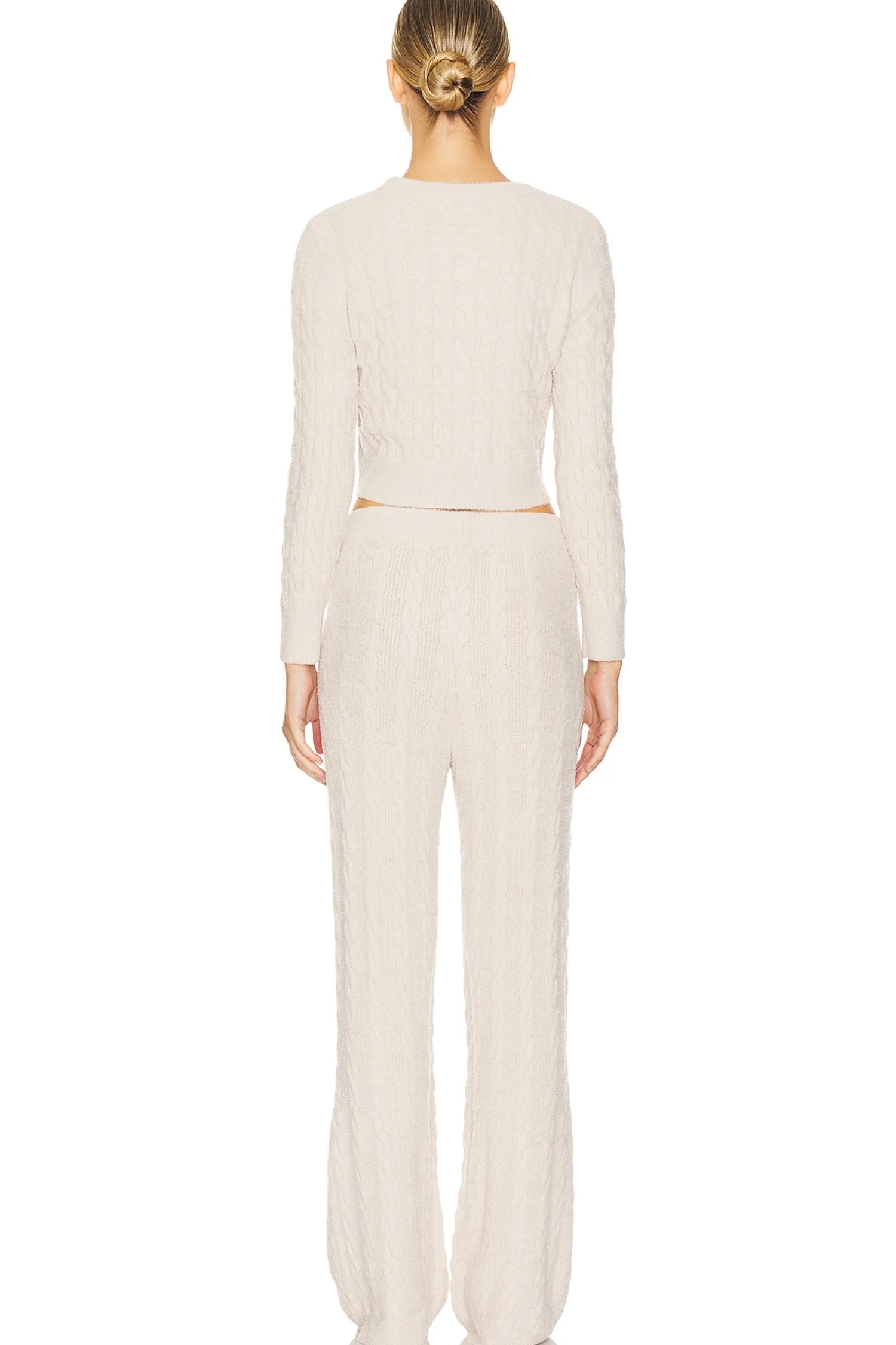 Women Barefoot Dreams Jumpsuits>x REVOLVE CozyChic Lite Cable Pullover & Pant Set