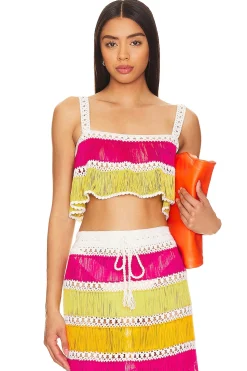 Women My Beachy Side Matching Sets>X Revolve Crochet Crop Top