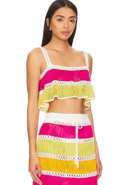 Women My Beachy Side Matching Sets>X Revolve Crochet Crop Top