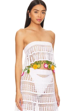 Women My Beachy Side Matching Sets>X Revolve Crochet Crop Top