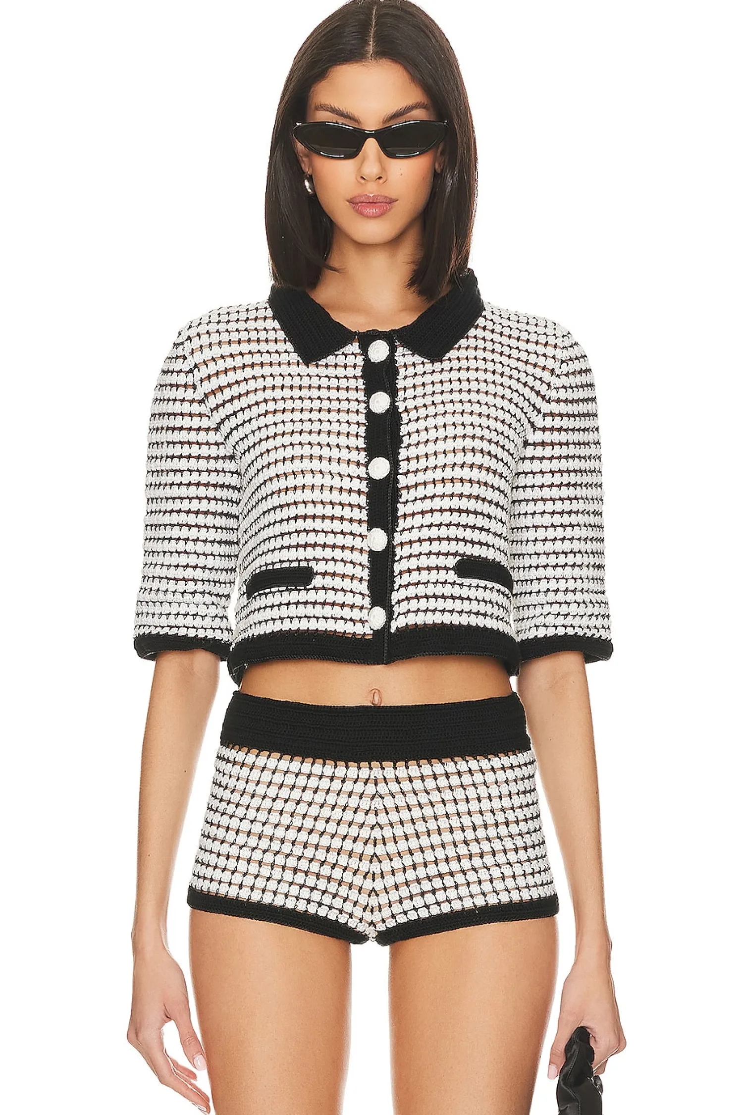 Women My Beachy Side Matching Sets>X Revolve Crochet Cropped Cardigan