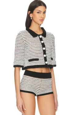 Women My Beachy Side Matching Sets>X Revolve Crochet Cropped Cardigan