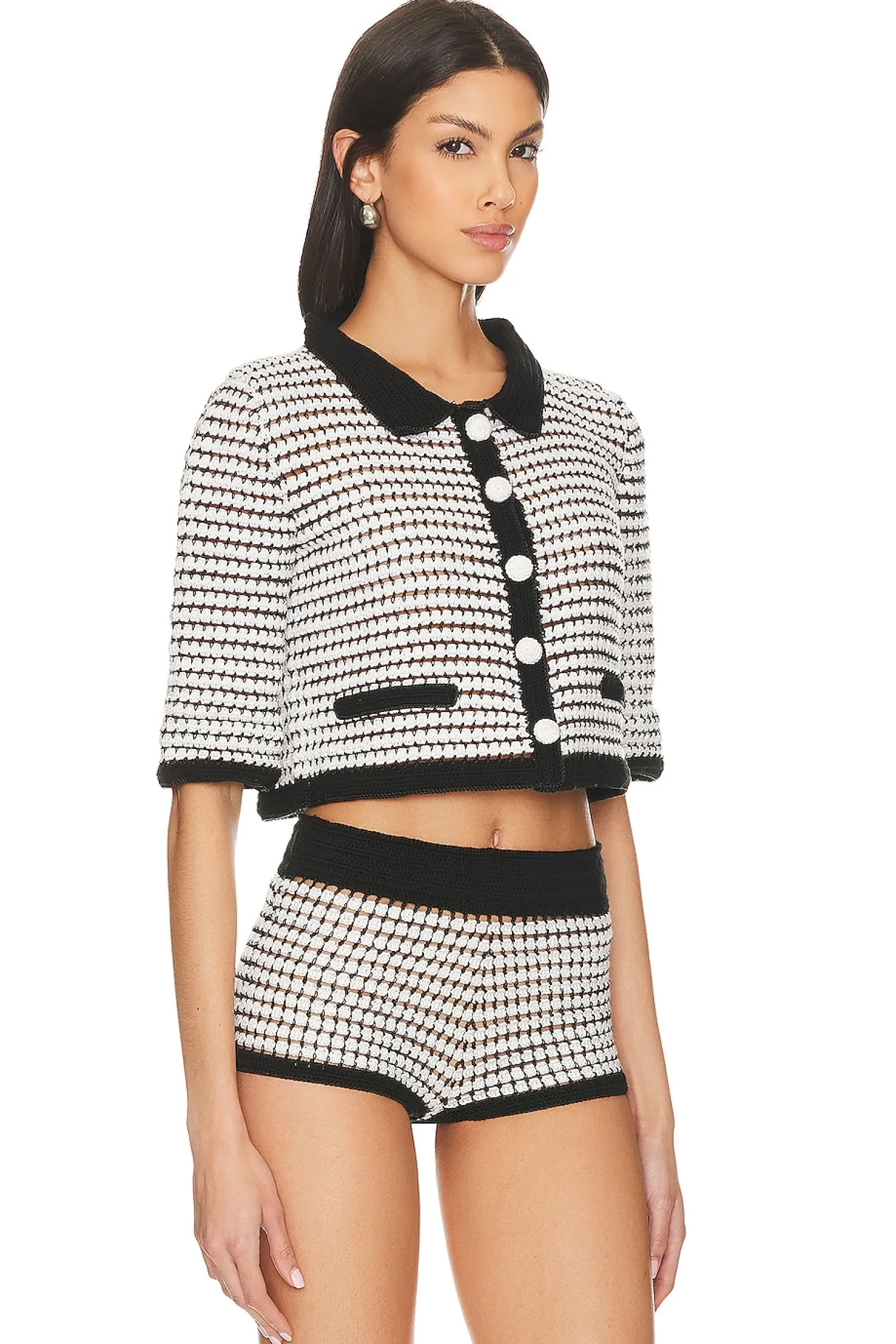Women My Beachy Side Matching Sets>X Revolve Crochet Cropped Cardigan