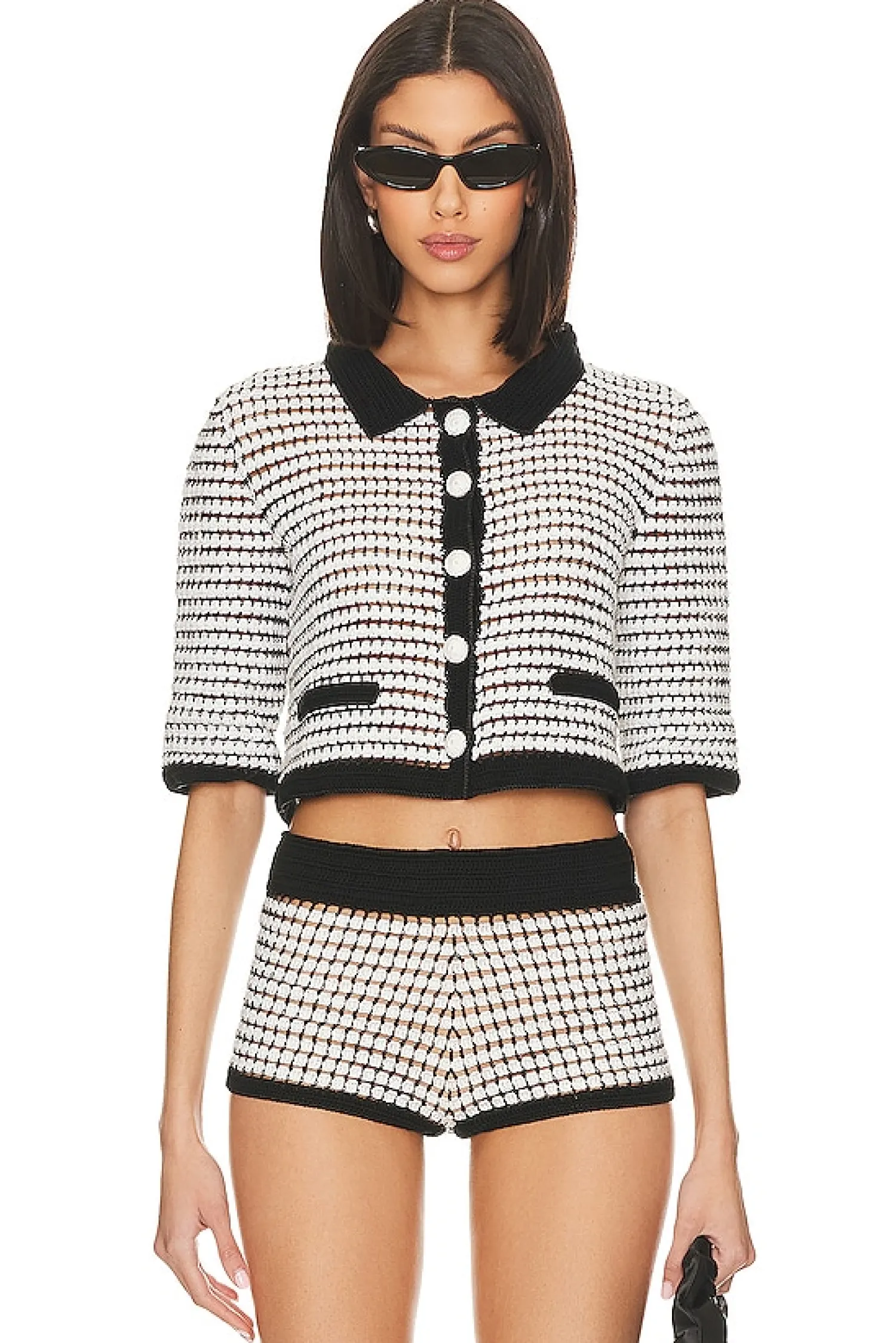 Women My Beachy Side Matching Sets>X Revolve Crochet Cropped Cardigan