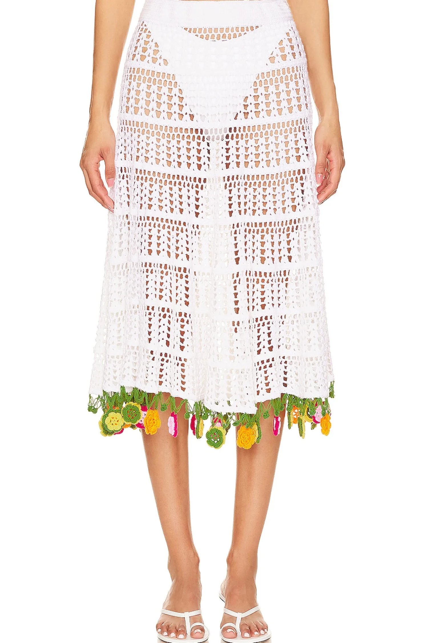 Women My Beachy Side Matching Sets>X Revolve Crochet Midi Skirt