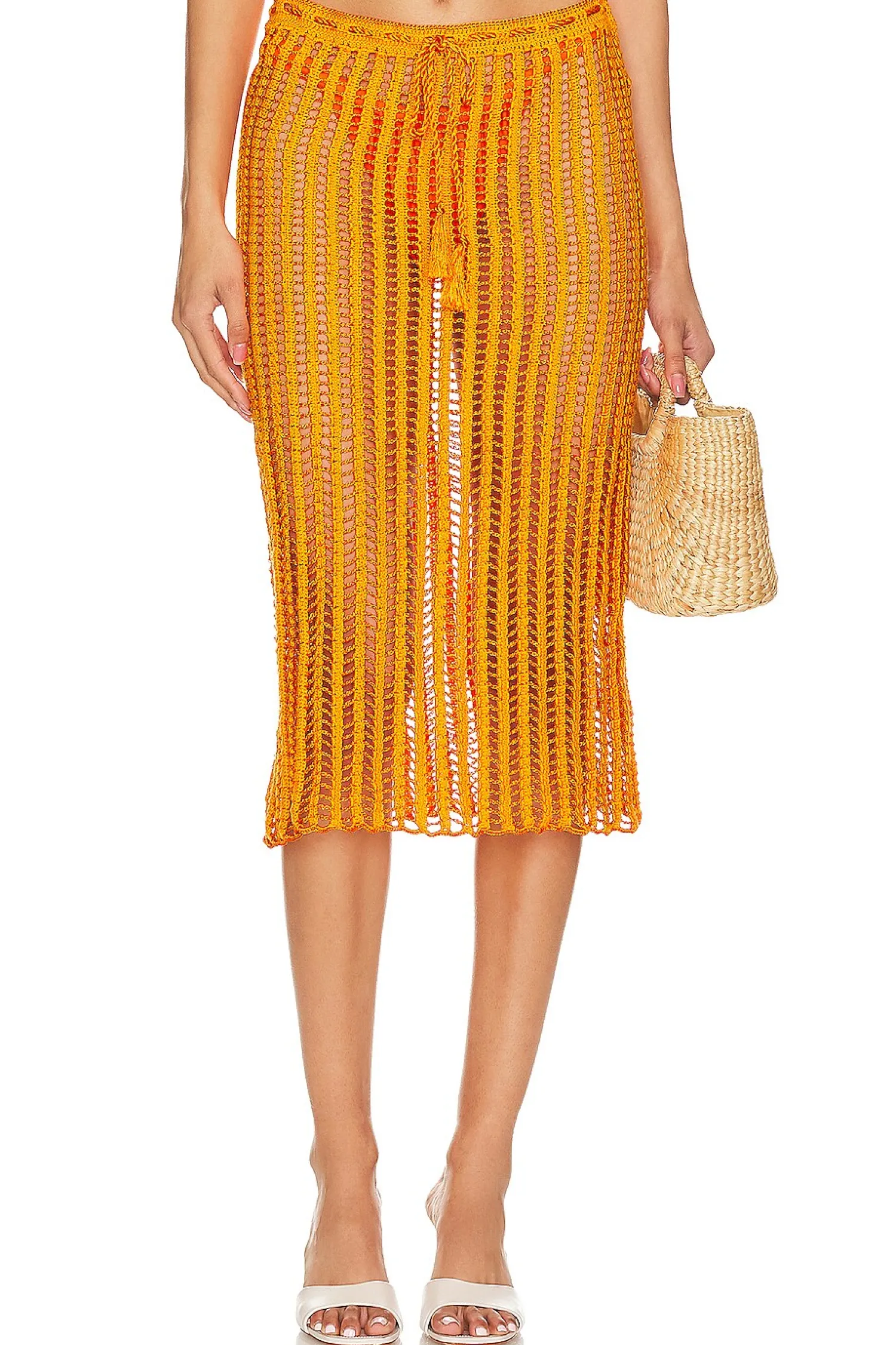 Women My Beachy Side Matching Sets>X Revolve Crochet Midi Skirt