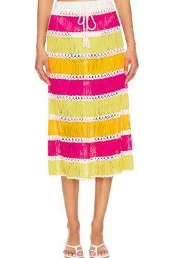 Women My Beachy Side Matching Sets>X Revolve Crochet Mini Skirt